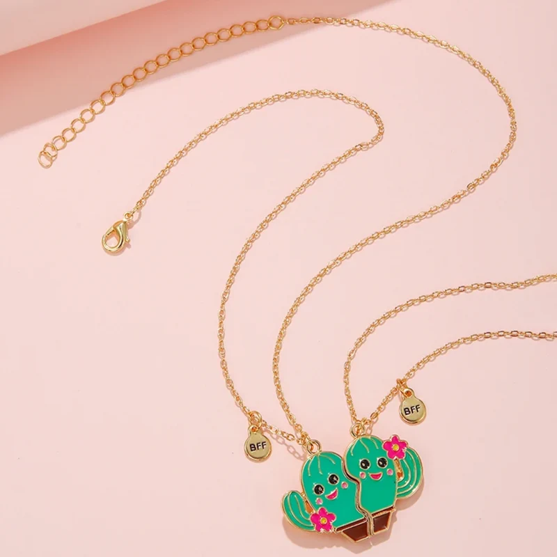 Collier Cactus BFF
