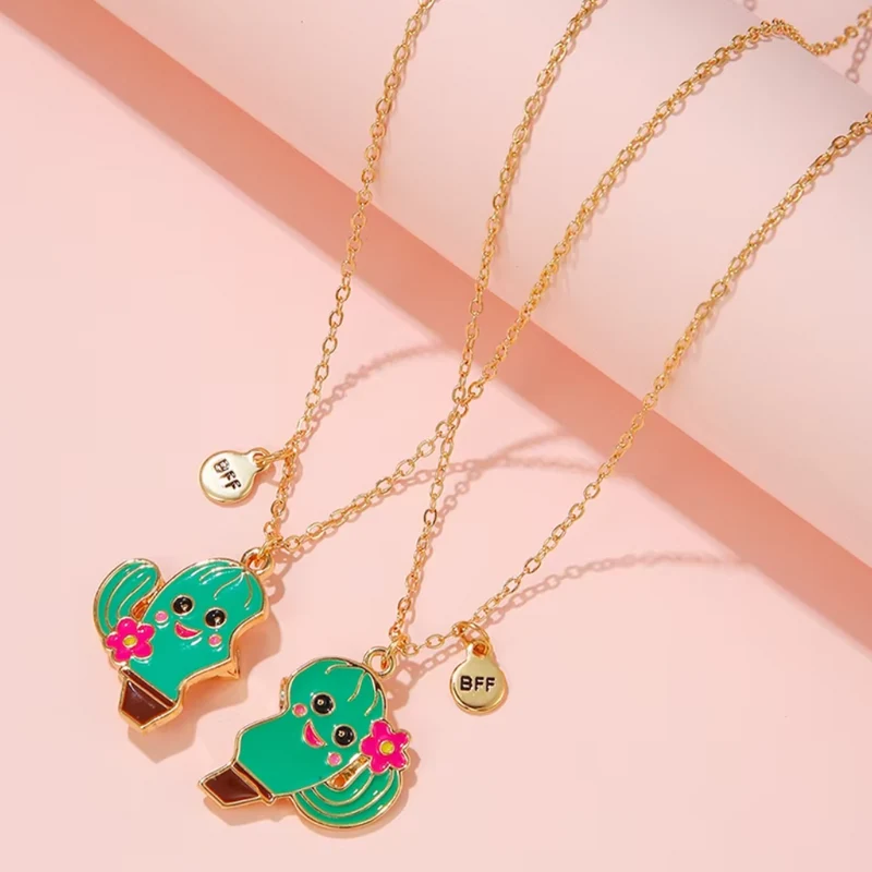 Collier Cactus BFF
