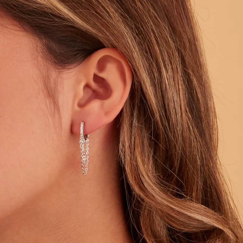 Karma Boucles d'oreilles Argent M3168S