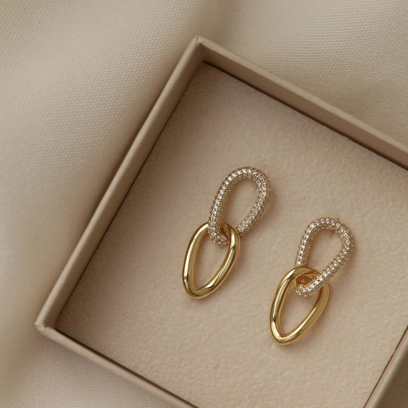 Karma Boucles d'oreilles Plaqué or 14 carats X125GP