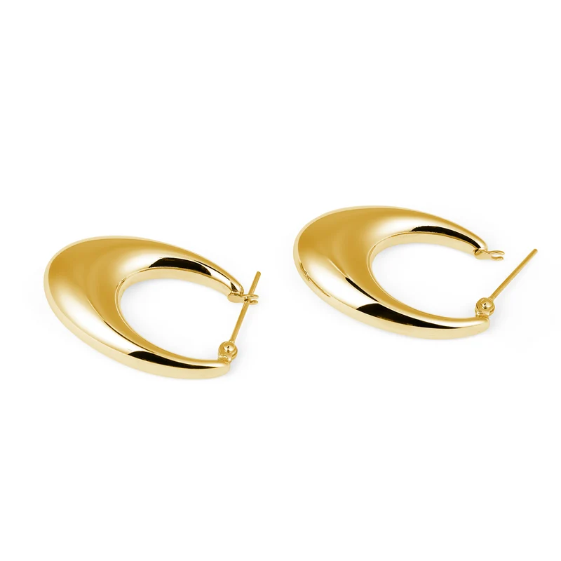Mockberg Kenza Gold Plated Hoops MB1725