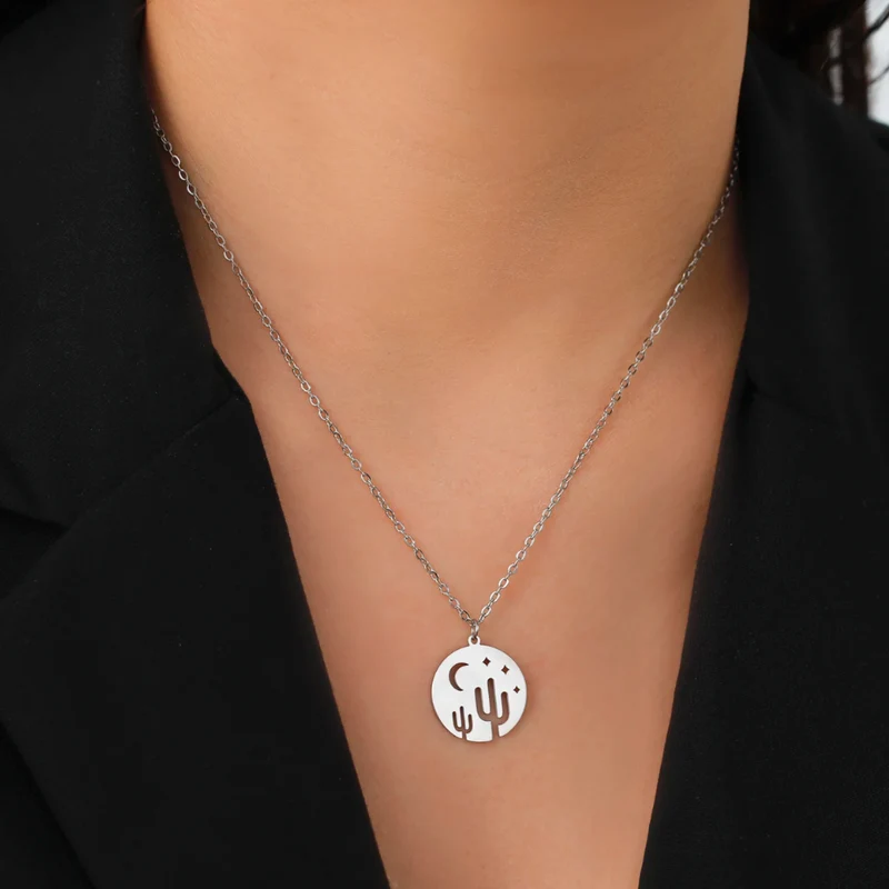 Collier Cactus Nuit