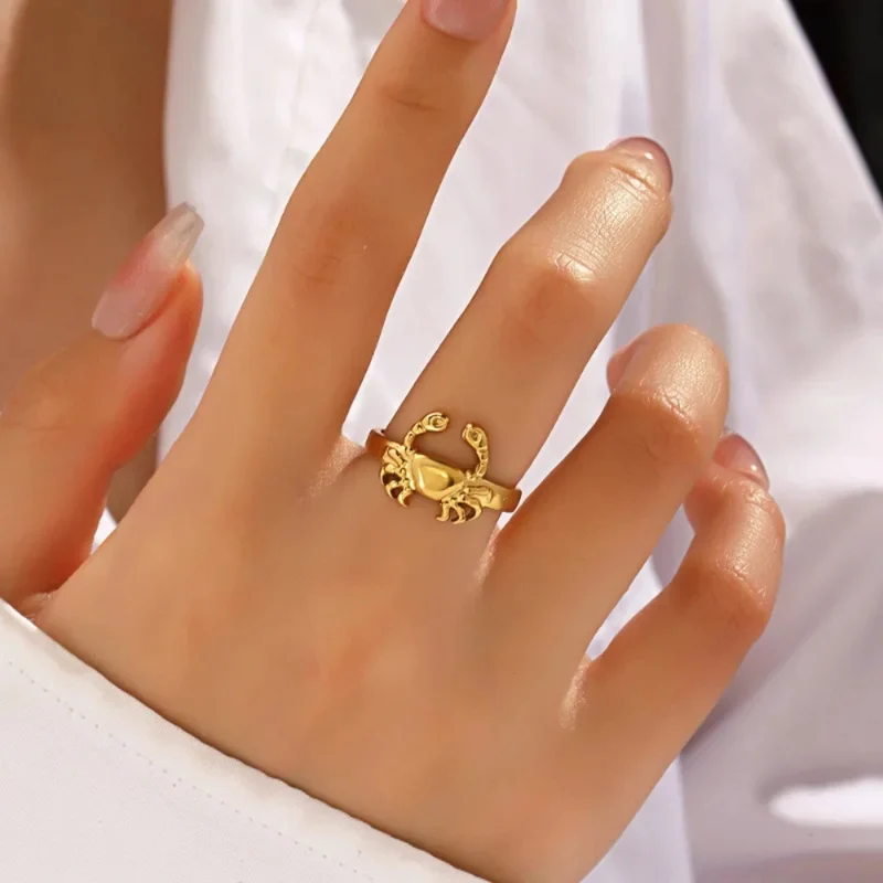 Bague Crabe