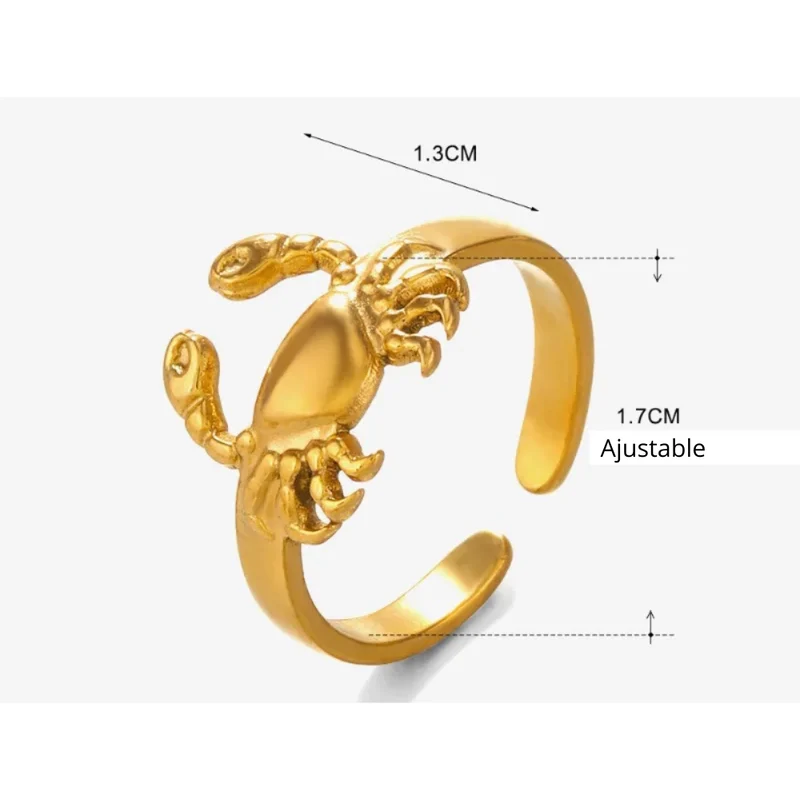 Bague Crabe
