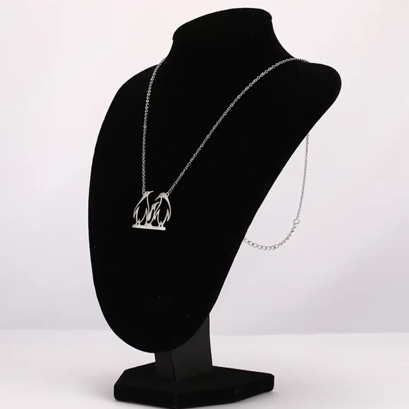 Collier Famille Pingouin