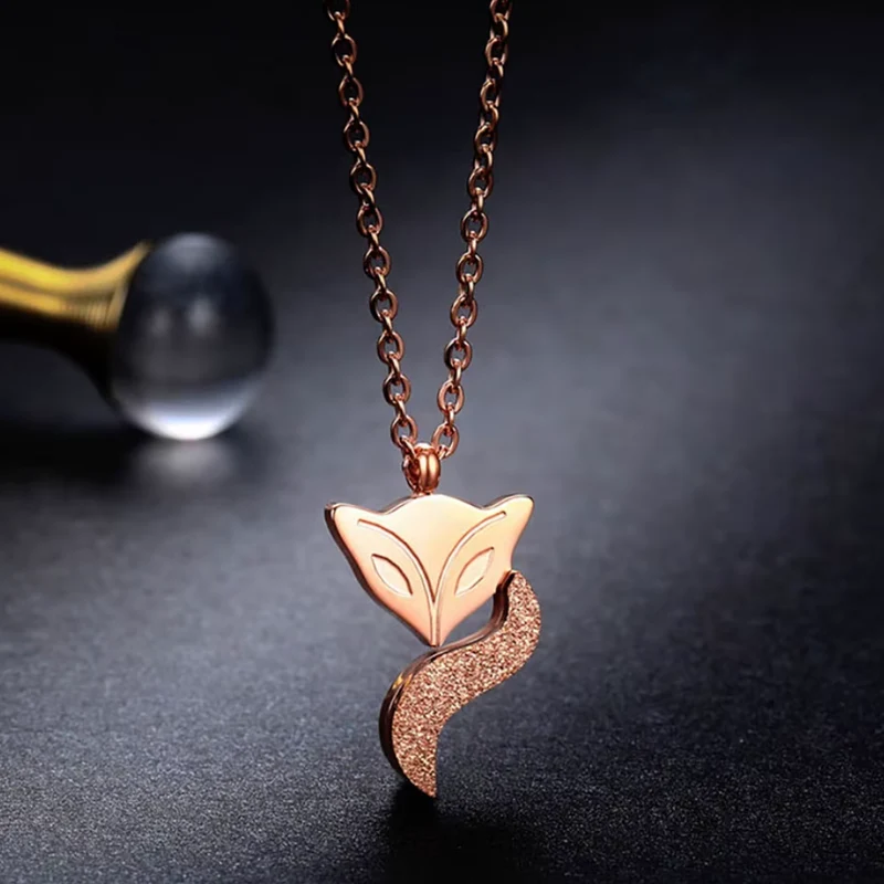 Collier Renard Strass