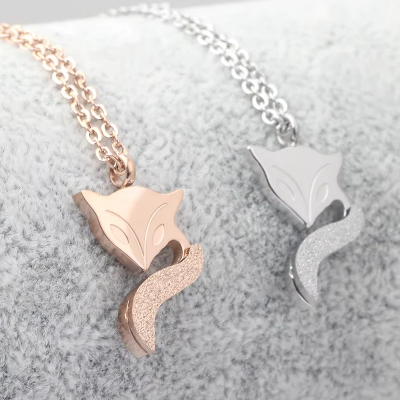Collier Renard Strass