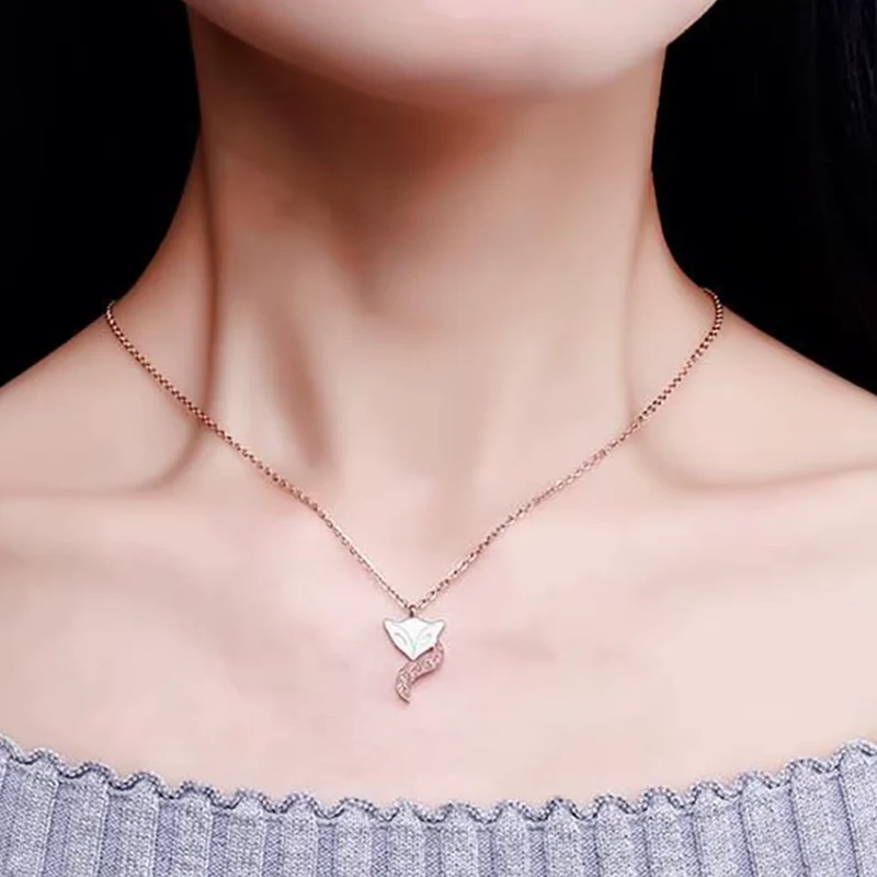 Collier Renard Strass