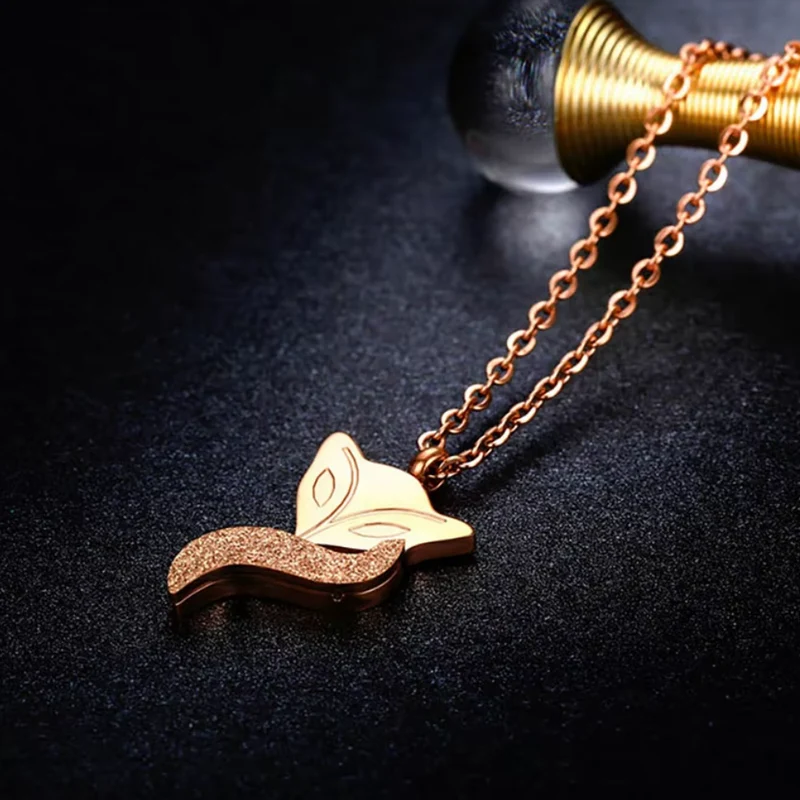 Collier Renard Strass