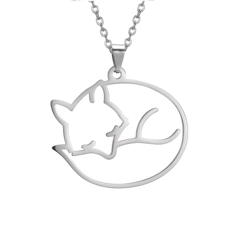 Collier Pendentif Renard
