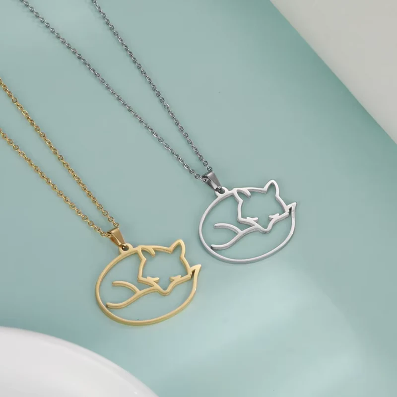Collier Pendentif Renard