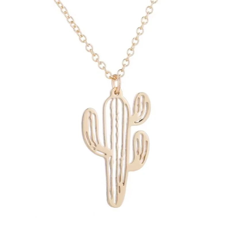 Collier Cactus Femme