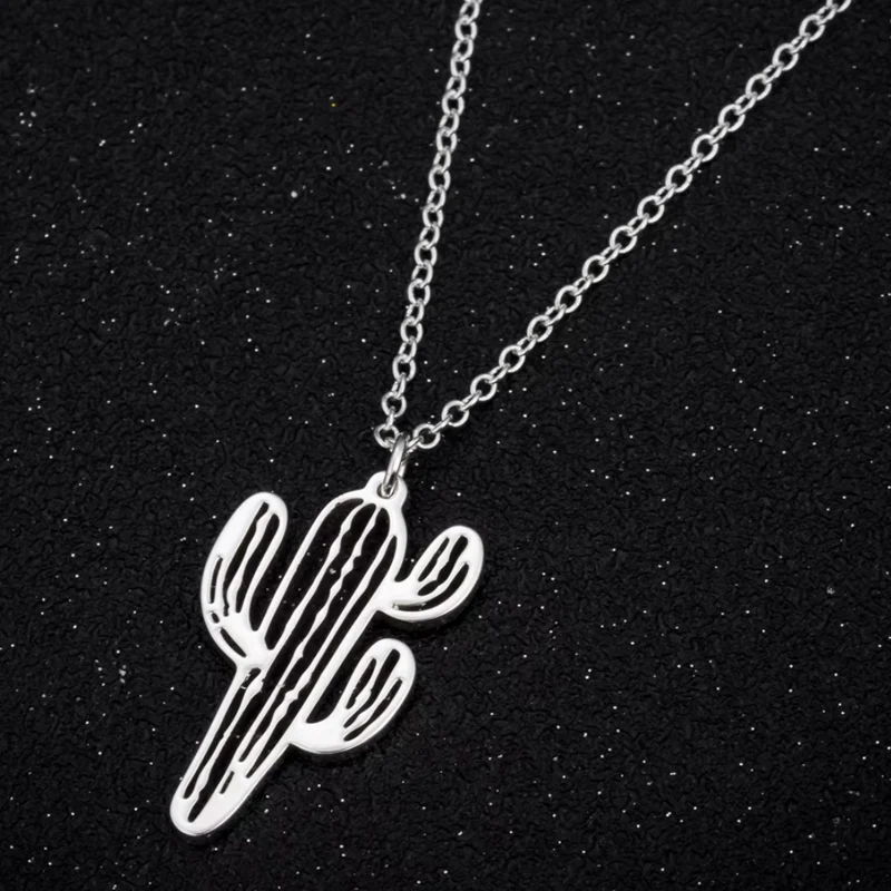 Collier Cactus Femme