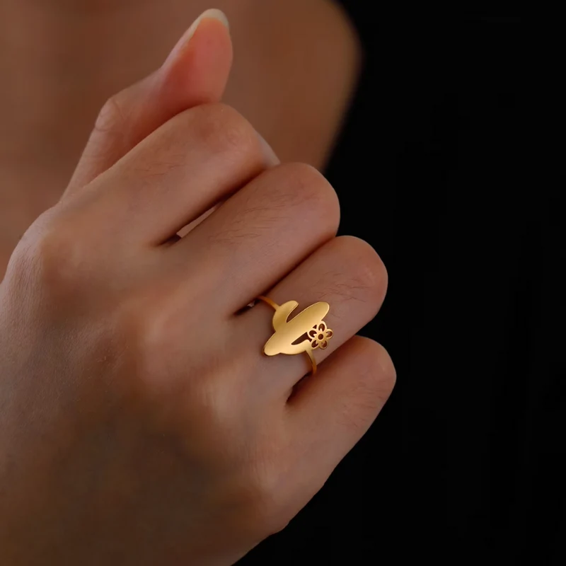 Bague Cactus et Fleur