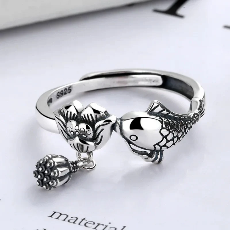 Bague Breloque Poisson