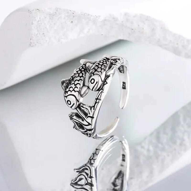 Bague Deux Poissons