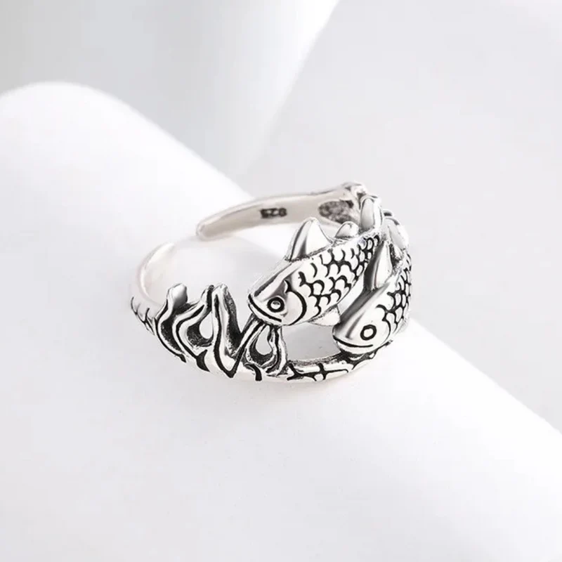 Bague Deux Poissons