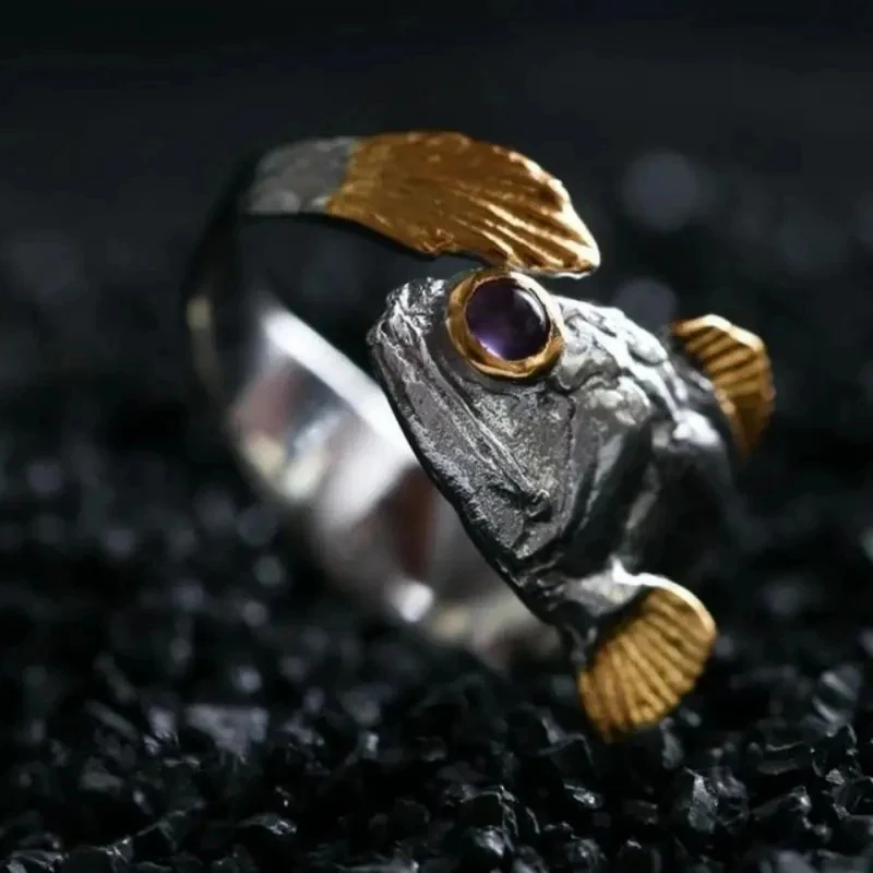 Bague Poisson Acier Inoxydable