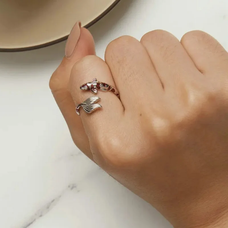 Bague Poisson Chance