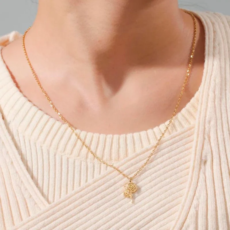 Collier Fleur Danse
