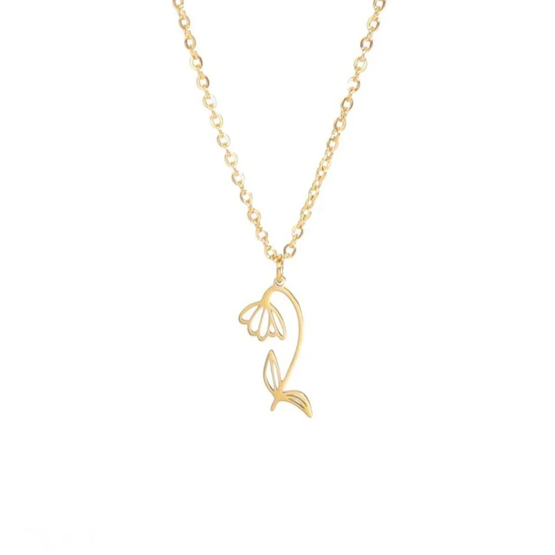 Collier Fleur Snow