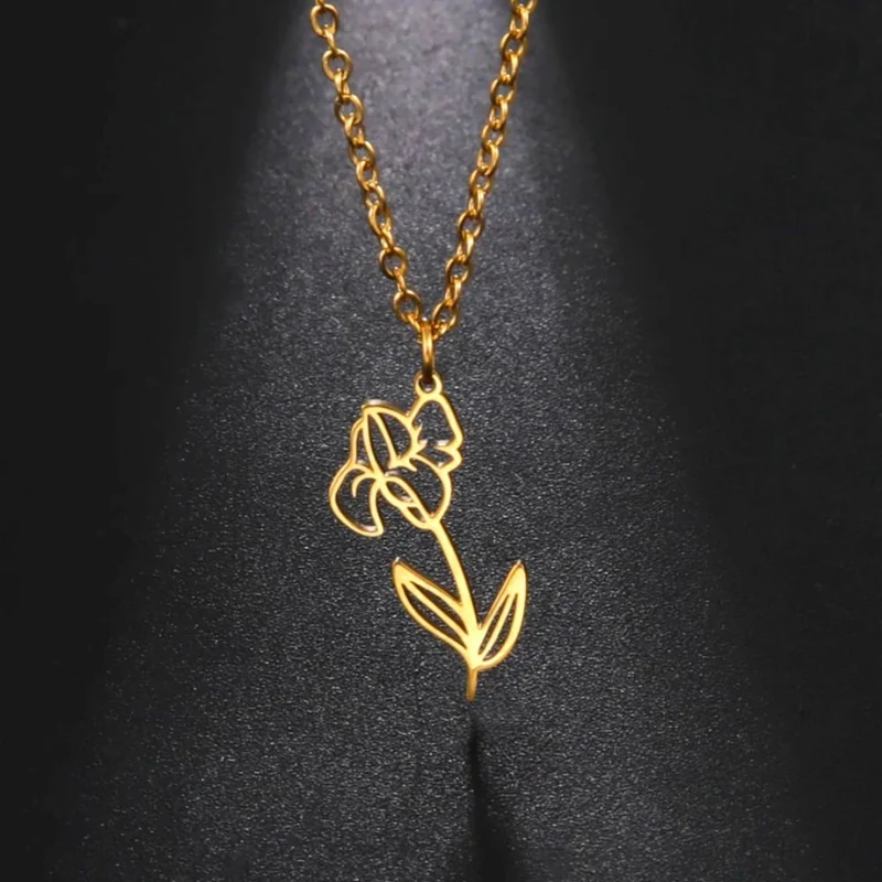 Collier Fleur Iris