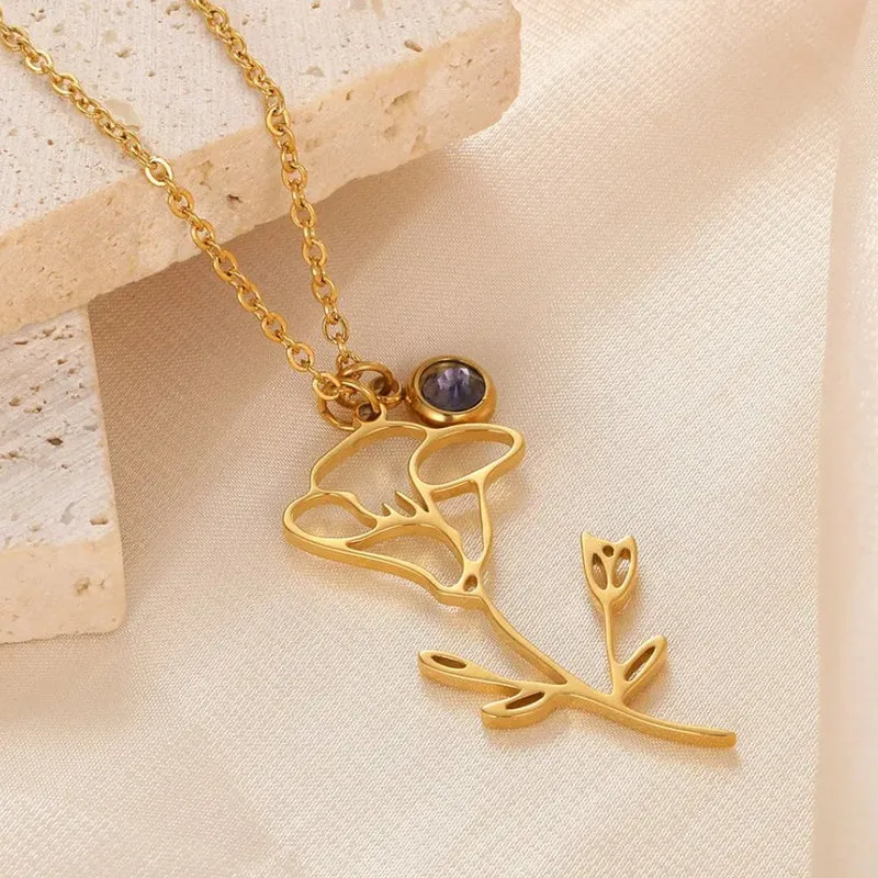Collier Fleur Plaisir