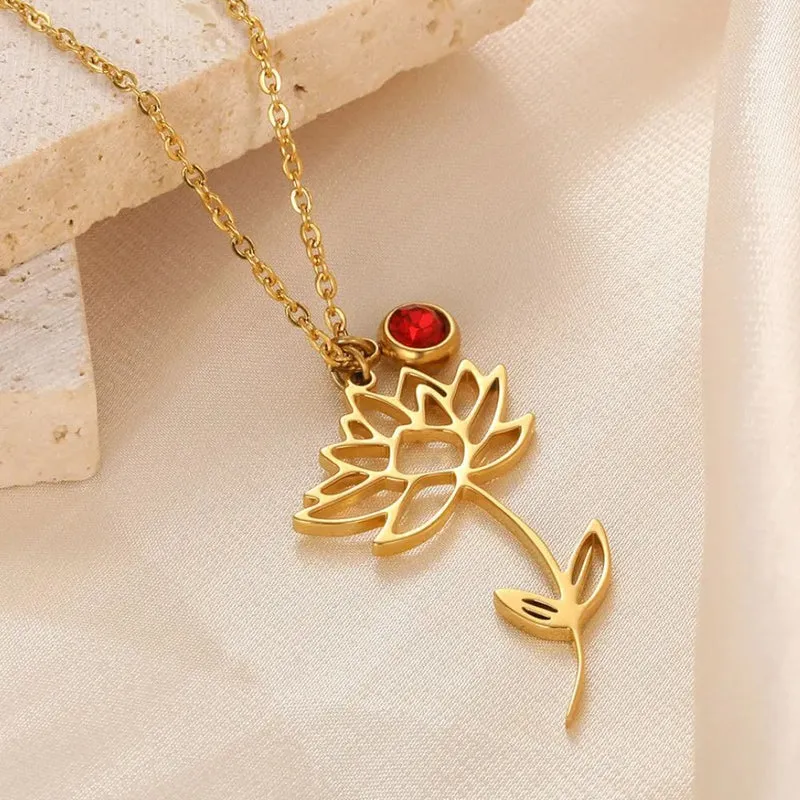 Collier Fleur Courage