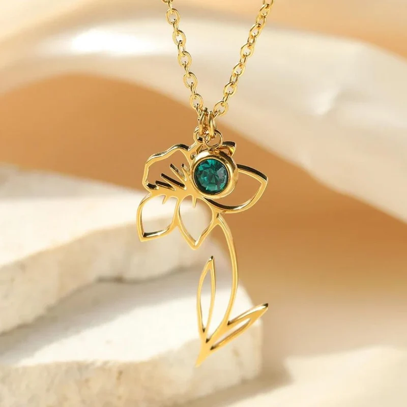 Collier Fleur Pouvoir