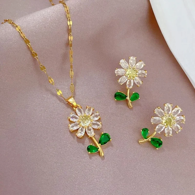Collier Fleur Marguerite