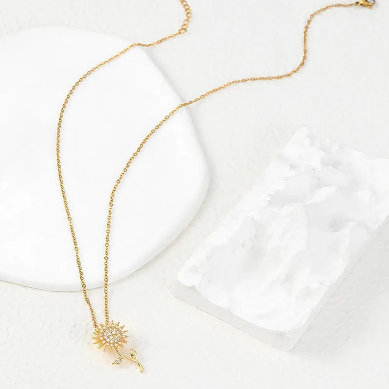 Collier Fleur Femme