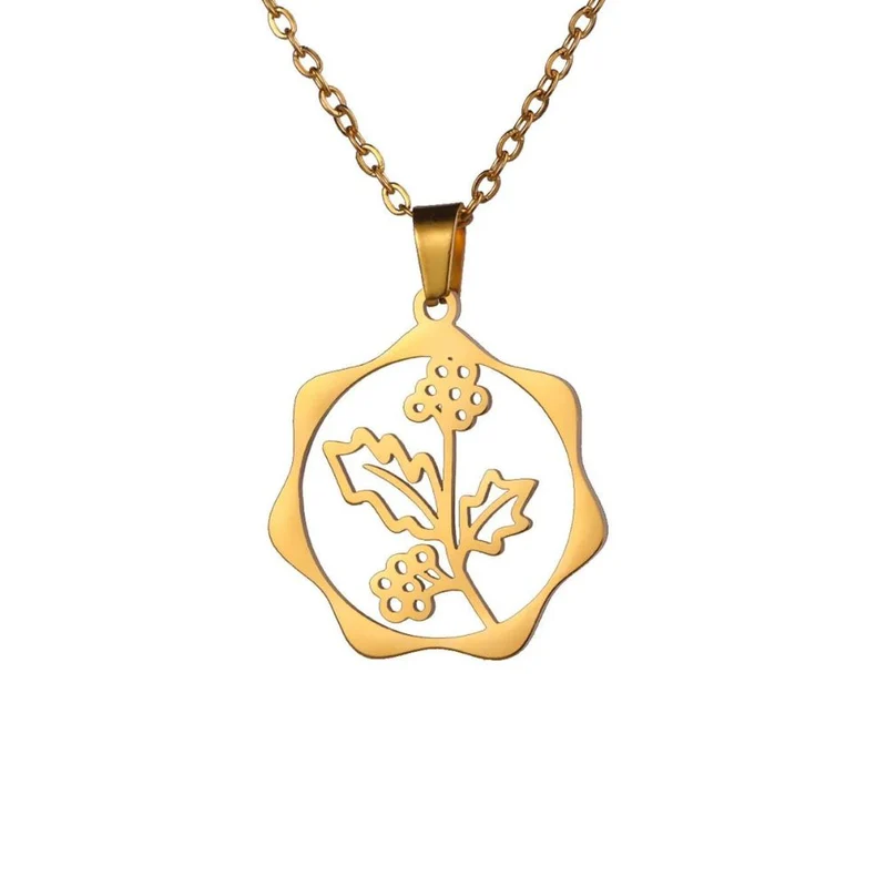 Collier Fleur Décembre
