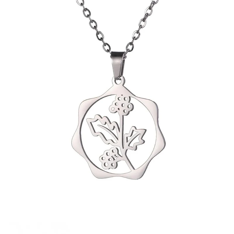 Collier Fleur Décembre