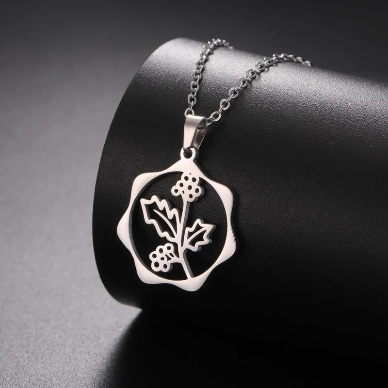 Collier Fleur Décembre