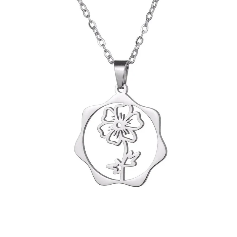 Collier Fleur Octobre