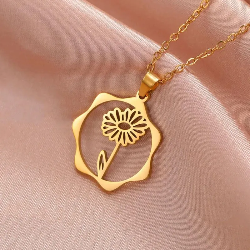 Collier Fleur Avril