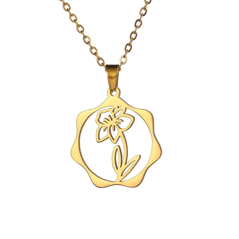 Collier Fleur Printemps