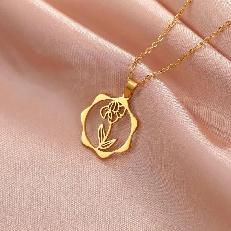 Collier Fleur Beauté