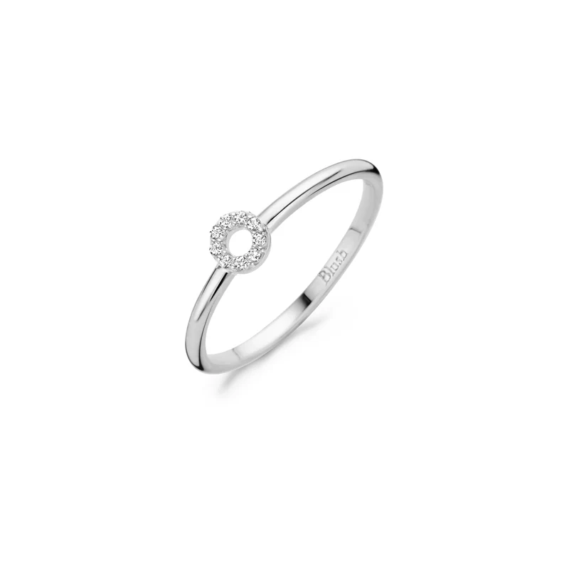 Blush Femmes Bague Or blanc 1217WZI/48