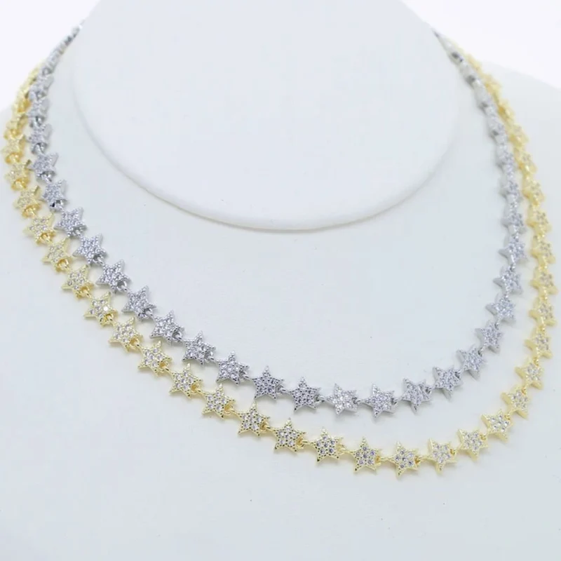 Collier Étoile Diamant