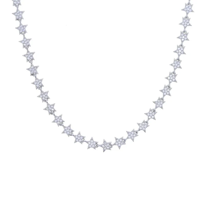 Collier Étoile Diamant