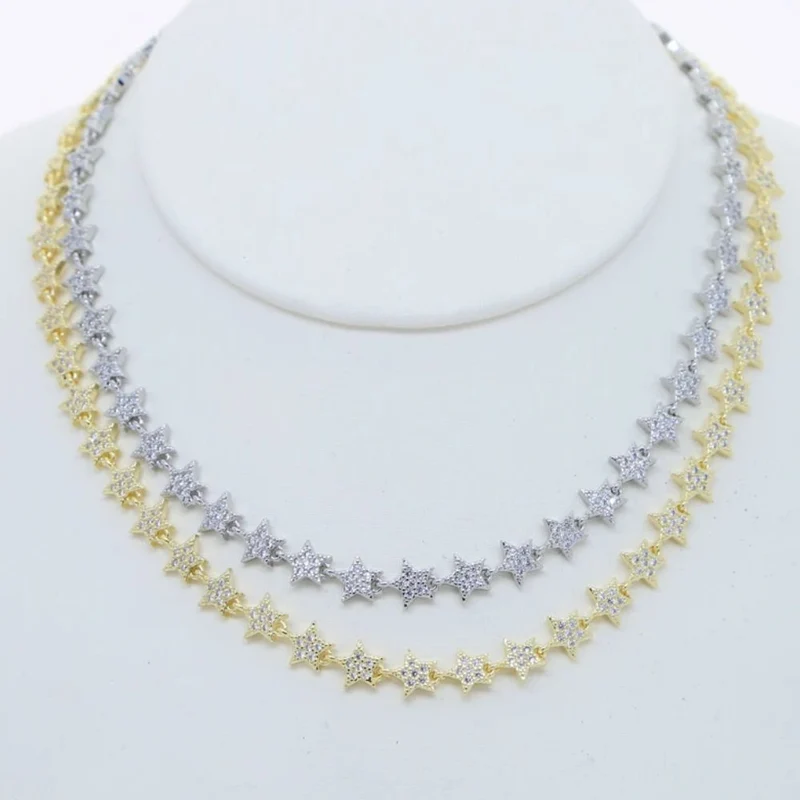 Collier Étoile Diamant