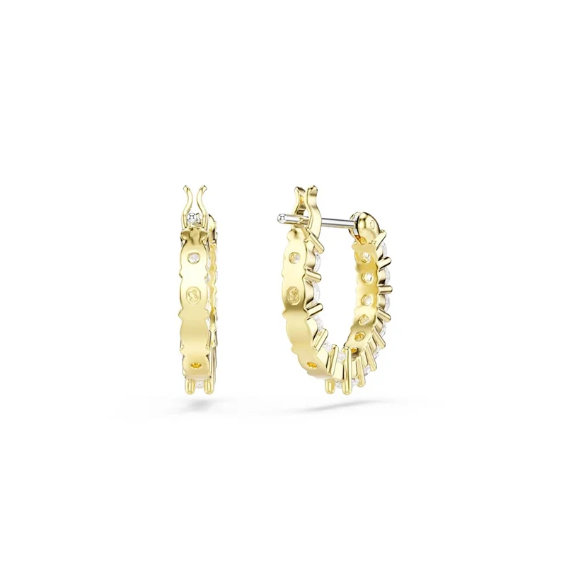 Swarovski Matrix Boucles D'Oreilles Couleur Or 5733398