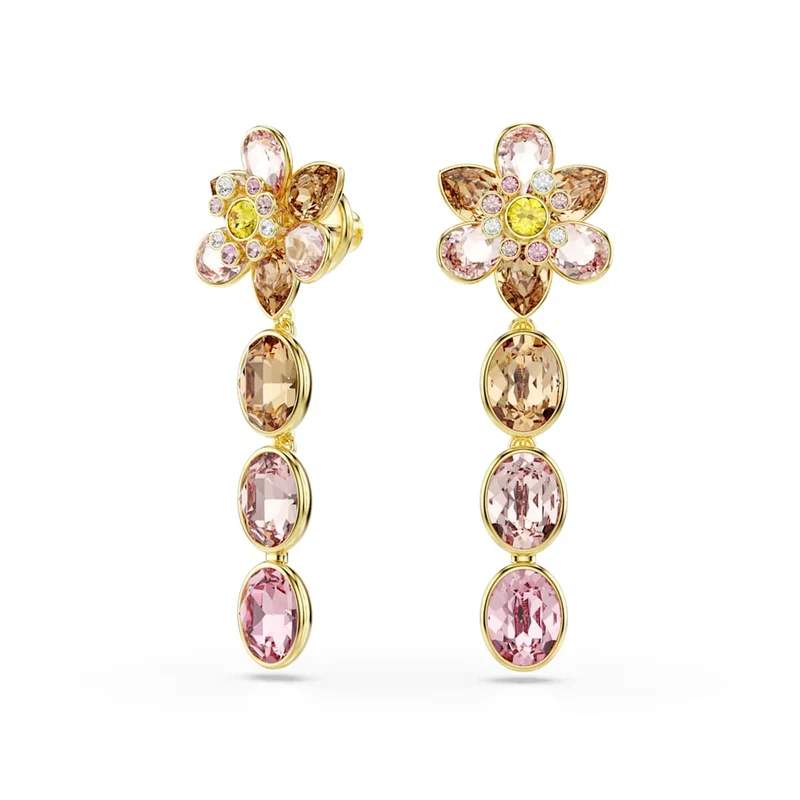 Swarovski Idyllia Boucles D'Oreilles Couleur Or 5732381