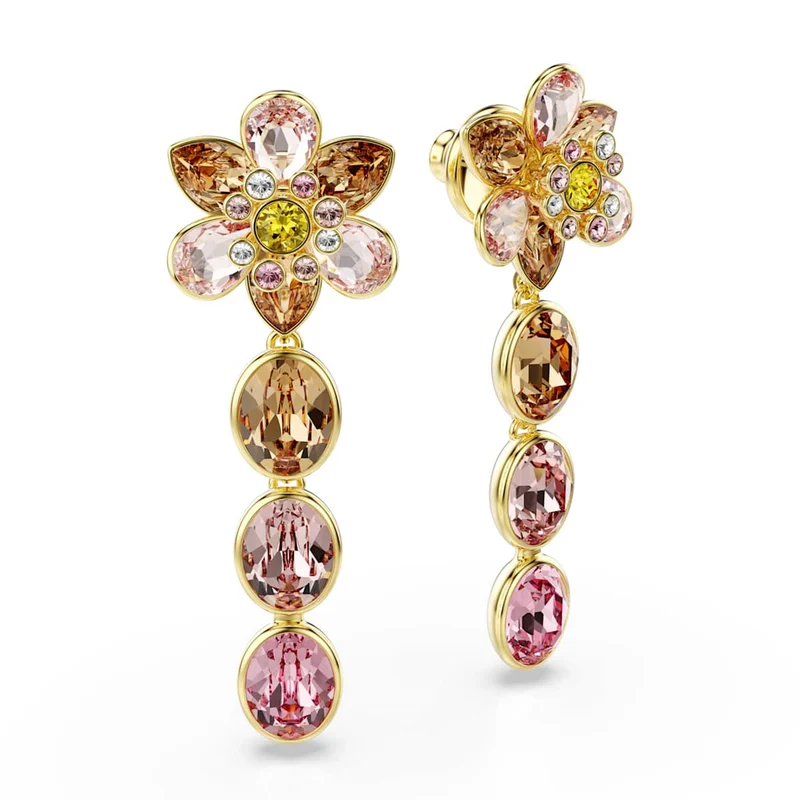 Swarovski Idyllia Boucles D'Oreilles Couleur Or 5732381