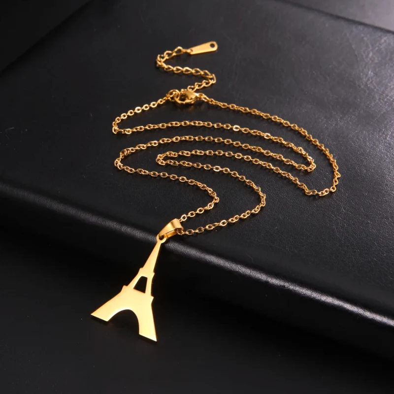 Collier Tour Eiffel Simple