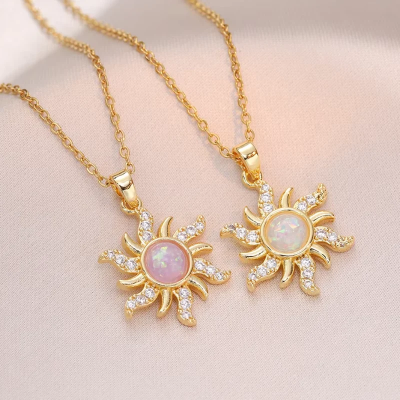 Collier Soleil Strass