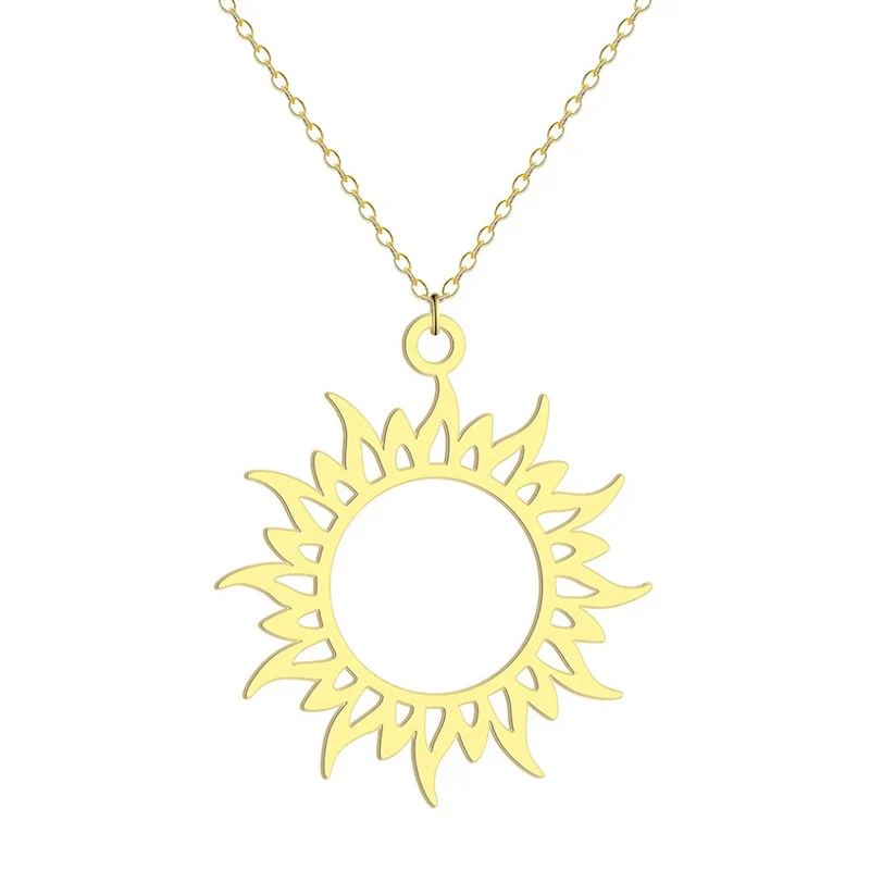Collier en Forme de Soleil