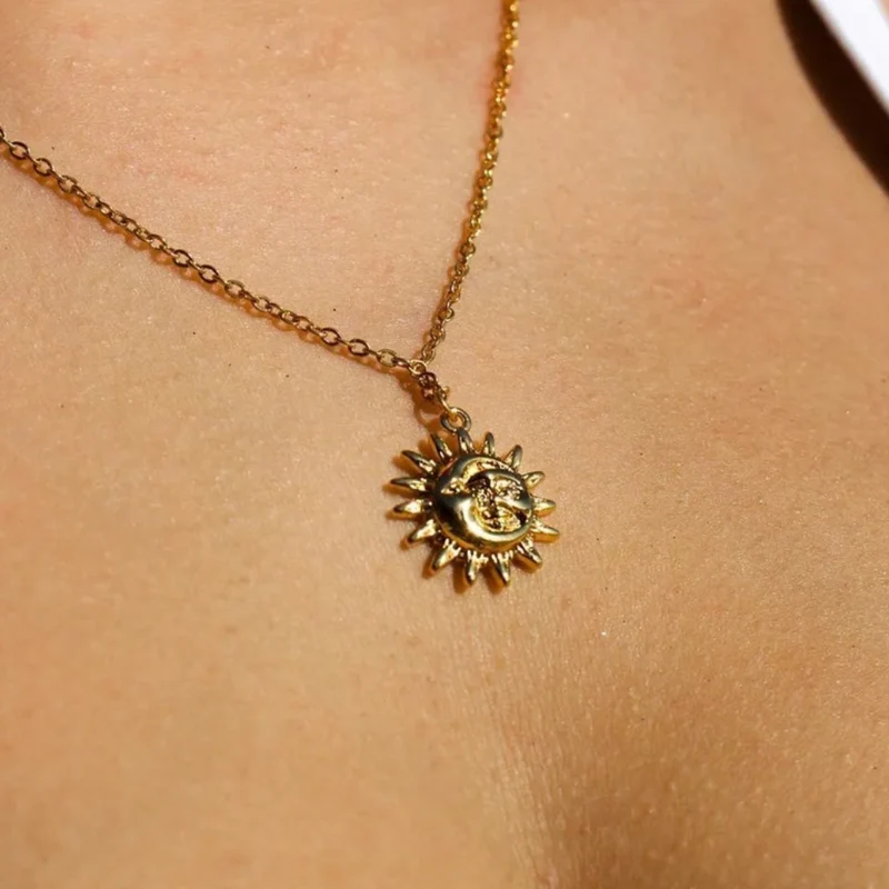Collier Soleil Visage
