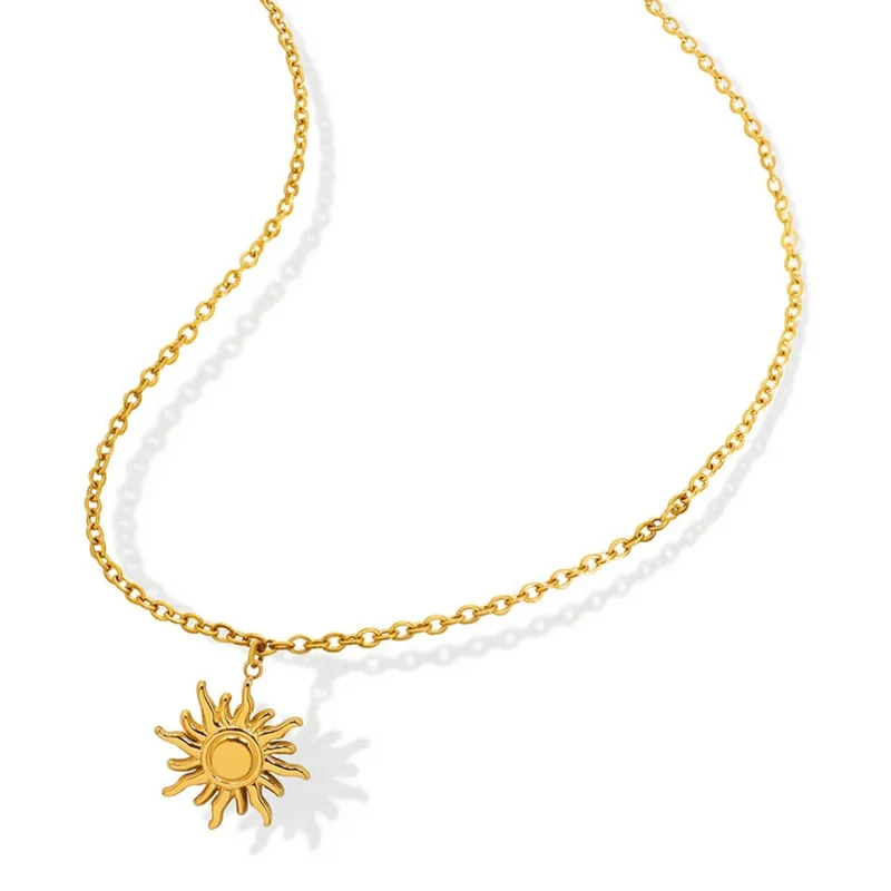 Collier Soleil Doré